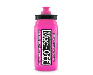 Bottles Cages: Muc-Off - Pink Custom Fly Water Bottle 550ml