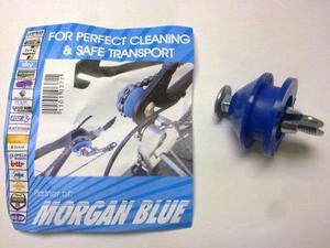 Lubrication Related: Morgan Blue Chain Keeper Thru Axle