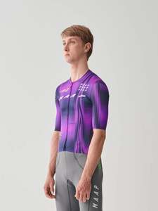 Clothing: MAAP Worldtour pro air jersey - Aurora/midnight - Small