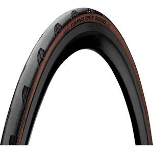 Tyres: Continental GP5000S Tubeless32mm Transparent