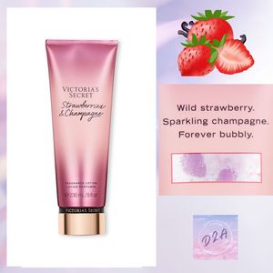 Products: ​Victoria's Secret Lotion STRAWBERRY & CHAMPAGNE