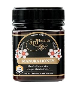 Products: ApiHealth Manuka Honey UMF 5+ (MGO ≥ 83) 250g - Direct 2 You from New Zealand