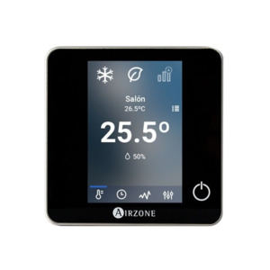 Airzone Vaf Zoning System: AZ VAF Wired Blueface Controller - Black