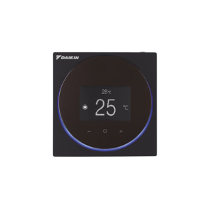 Wired wall controller (Stylish - black)