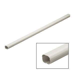 SD Slimduct 2M Straight Main Trunking (77mm - Ivory) Box