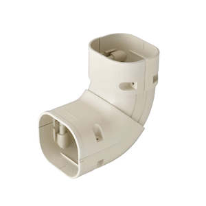SCS 45˚ Adjustable Vertical Elbow (100mm - Ivory) Box