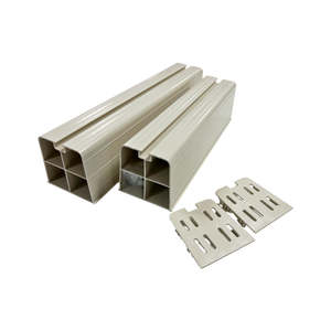 Condenser Block: Plarock End - Covers (2 pieces)