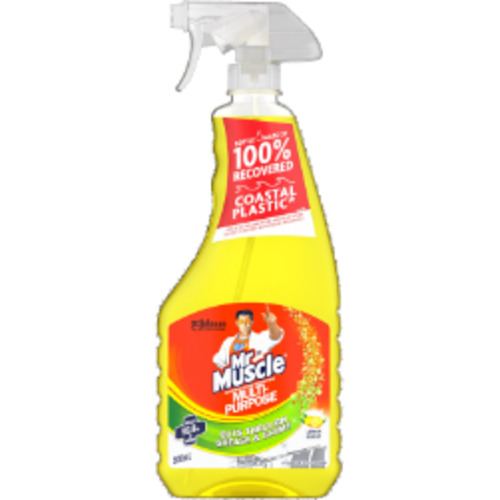 Cleaning Chemicals: Mr Mussle Lemon Burst Multi-purpose Cleaner 500ml