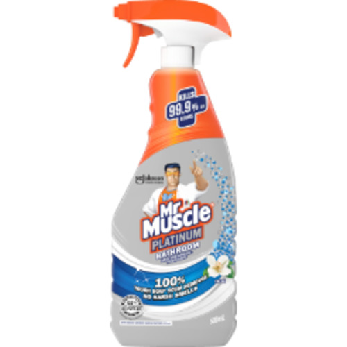 Mr Mussle Fresh Platinum Bathroom Cleaner tigger 500ml