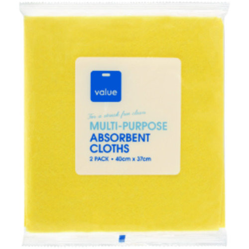 Value Microfibre Cloths