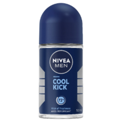 Nivea Men Cool Kick Men 72hr Protection Deodorant Roll On 50ml