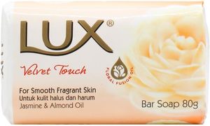 Lux 80g soap bar velvet touch