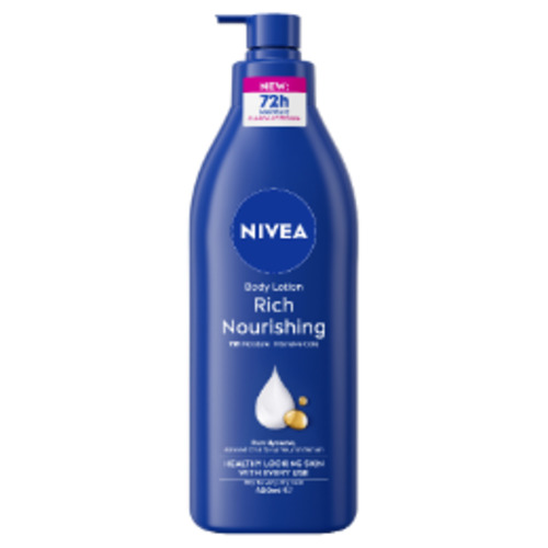 Nivea Rich Nourishing 72hr Moisture Body Lotion 400ml