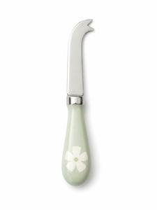 Floral Handle Cheese Knife