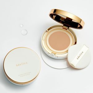 Specials: Adelica - The New Gold Collagen Ampoule Cushion - 03 Cream Beige (1 Set + Refill)