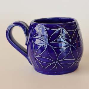 Rituals: Blue Flowers of Life Mug