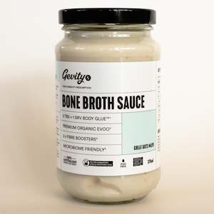 Gut Health: Bone Broth Sauce: Great Guts Mayo