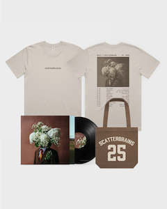Bundles: Scatterbrains Vinyl + Tee + Tote Bag - Bundle