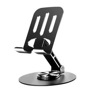360° Adjustable Metal Phone Stand Heavy Duty Foldable Holder