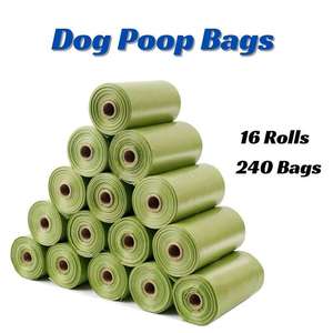 Eco friendly dog poop bags for clean and simple pickups