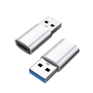 2PCS USB to USB C Adapter Handy Reliable Type-C Converter