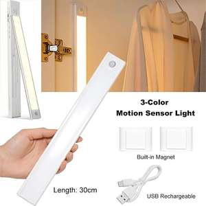 Products: 30cm Motion Sensor Light USB Rechargeable LED Night Strip