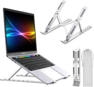 Smart Foldable Aluminum Laptop Stand with 6 Adjustable Levels