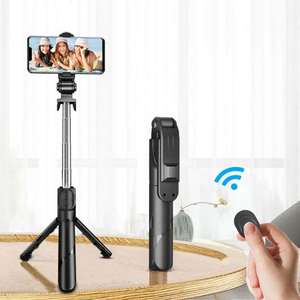 Handy 3-in-1 Selfie Stick Tripod for Phones Bluetooth Remote