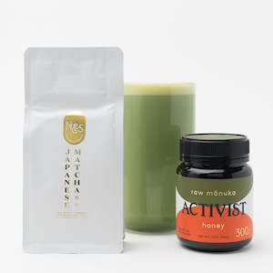 Wellness: Matcha + Honey