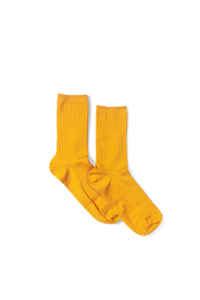 Cotton Half Crew - Marigold