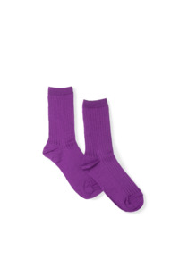 Frontpage: Cotton Half Crew - Violet