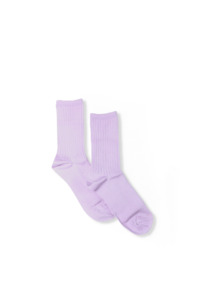 Frontpage: Cotton Half Crew - Lilac