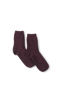 Frontpage: Merino Half Crew - Henna Melange