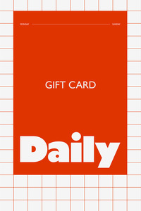 No 014: DAILY SOCKS GIFT CARD
