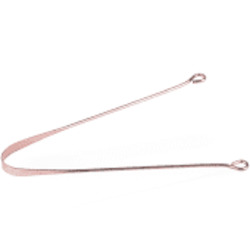 Bathroom Personal: Tongue Cleaner - Copper