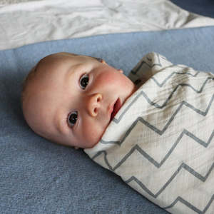 Baby: Munch Organic cotton baby swaddle