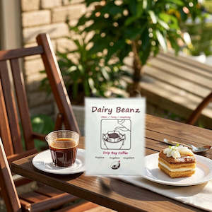 Beanz Drip | Disposable Drip Bag Coffee - A Box ( 8 Packs )