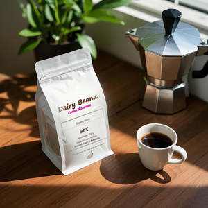 Quick Coffee Match: 92°c - Organic Espresso Blend | Smooth Dark Roast