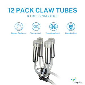 Products: 12 Pack of Claw Tubes and Sizing Tool