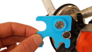 simple: DairyFlo Stainless Steel Sizer Tool