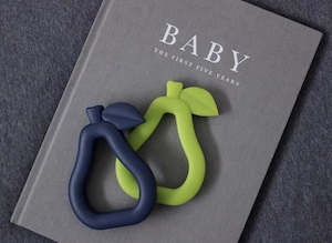 Accessories And Toys: Funny Bunny - Silicone Pear Teether