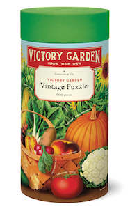 Cavallini & Co - Victory Garden 1000 Piece Vintage Puzzle