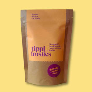 Drinkware: Tippl. Frosties - Pineapple, Passionfruit & Golden Rum sorbet