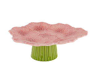 Bordallo Pinheiro Maria Flor Cake Stand