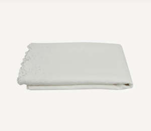 French Country Collections: French Country Embroidered Large White Table Cloth