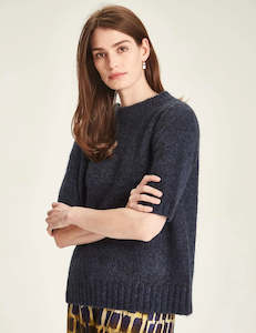 Clothing: Sills Jasper Knit Tee Moon Shadow