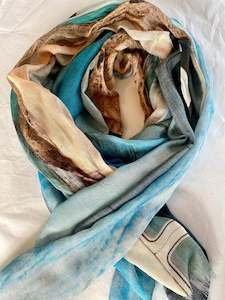 Namaskar Scarf - Beach Print