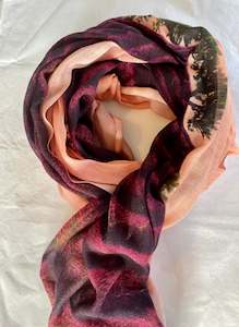 Namaskar Scarf - Purple Field
