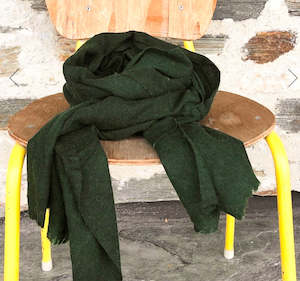 Scarlett & Victor Cashmere Scarf - Green