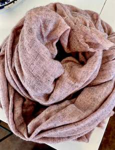 Scarlett & Victor Cashmere Scarf - Light Pink